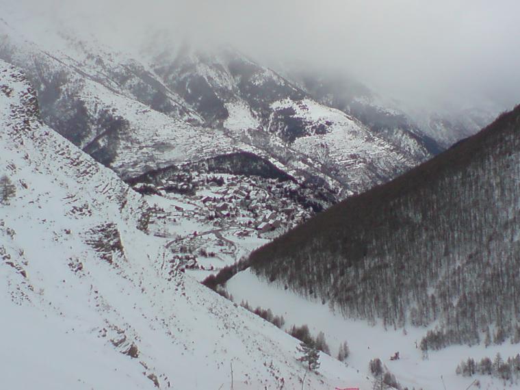 7 mars 2008 chute de neige sur Auron
