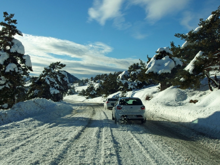 route de greolieres les neiges 6 fvrier 2014